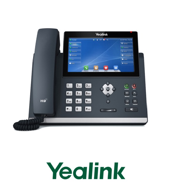 Yealink T48U telefono con 16 cuentas SIP