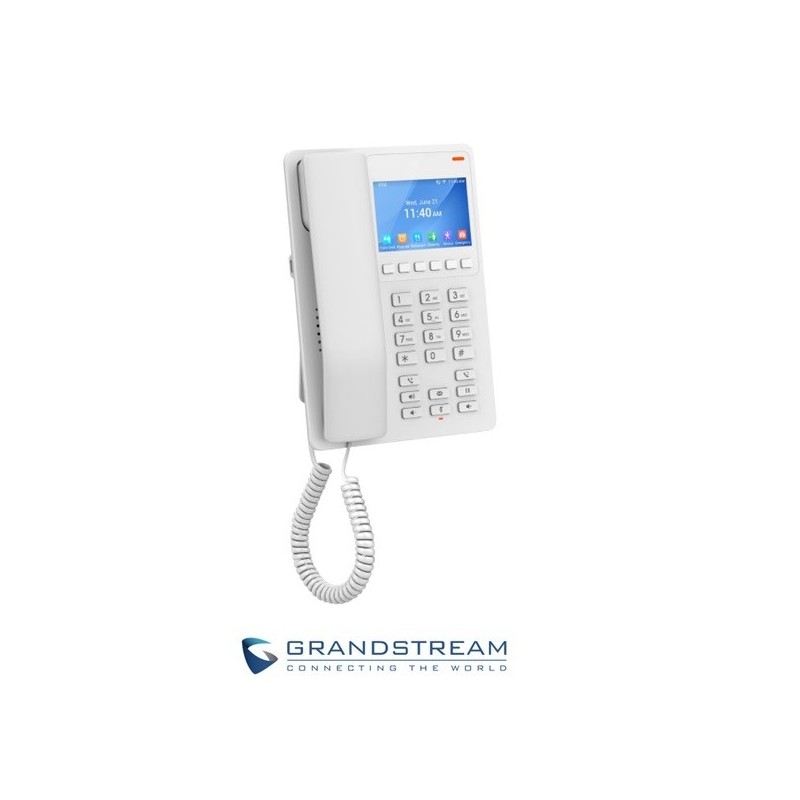 Telefono Grandstream GHP630 hotel blanco